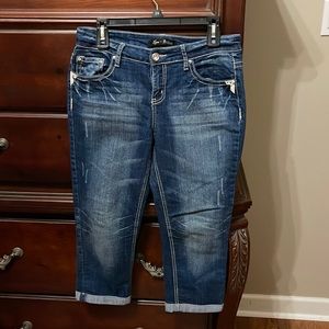 Womens capri jeans